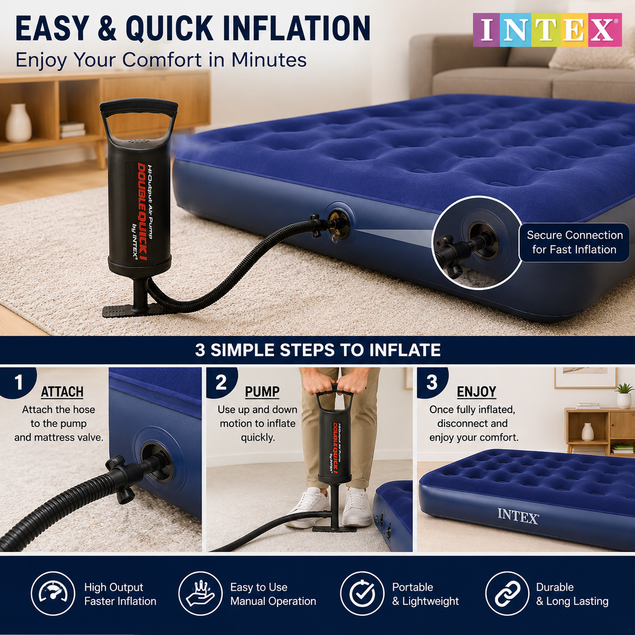 INTEX Hi-Output Air Pump