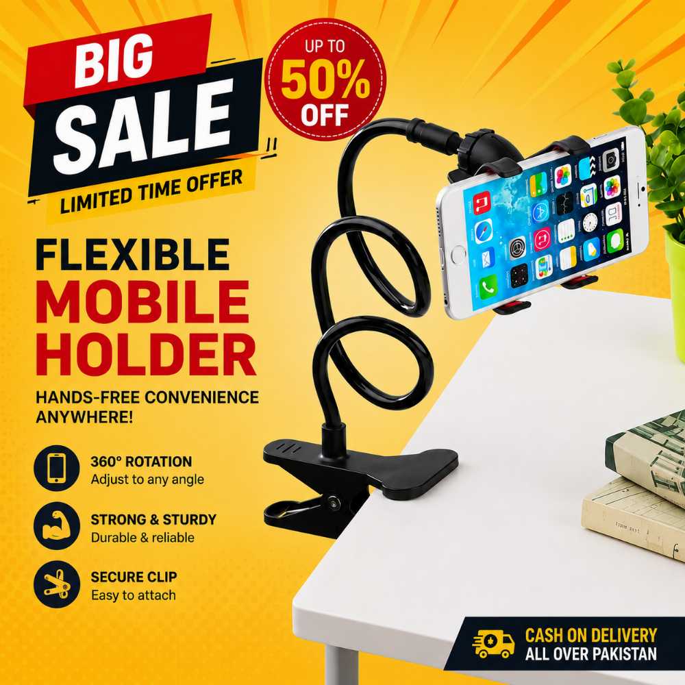 Flexible Phone Holder